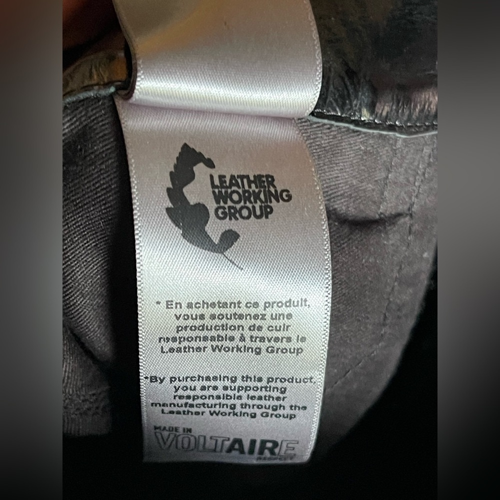 Zadig & Voltaire NWOT Peko Black Vinyl Leather Pant Women's CALL OUTS - Picture 10 of 16